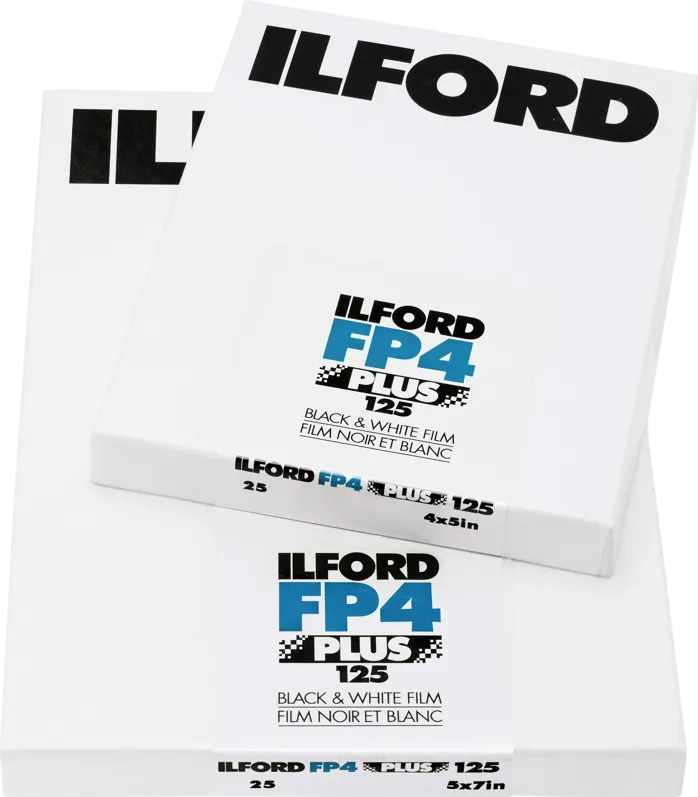 Ilford FP4 Plus 9x12 cm 25 Sheets Film