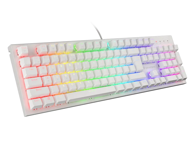 Tastatura Genesis Thor 303 B alb