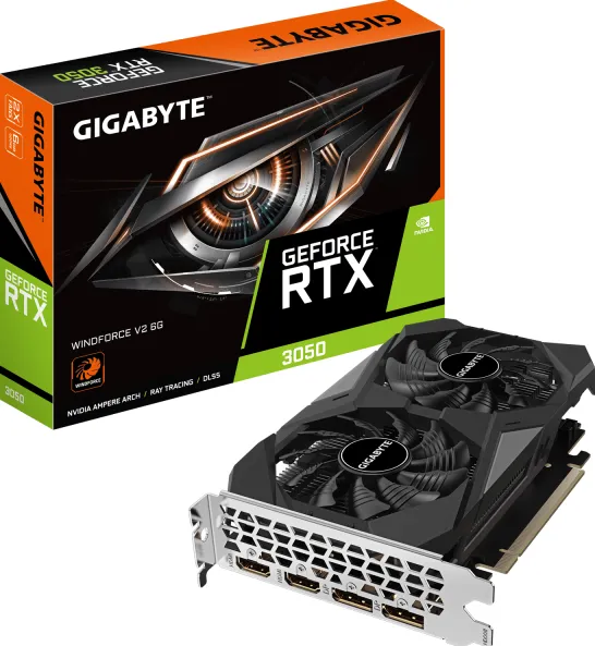 Gb geforce rtx 3050 windforce oc V2 6GB