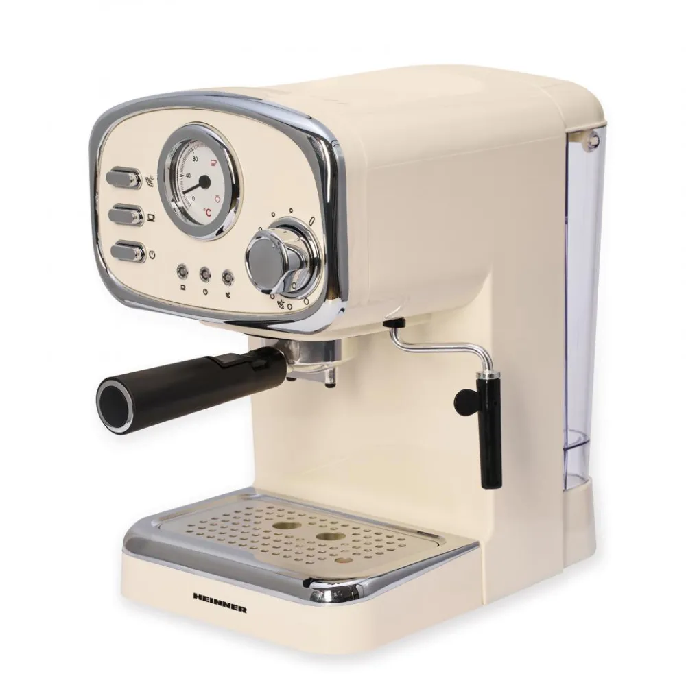 ESPRESSOR HEINNER RETRO CREAM HEM-1100CR
