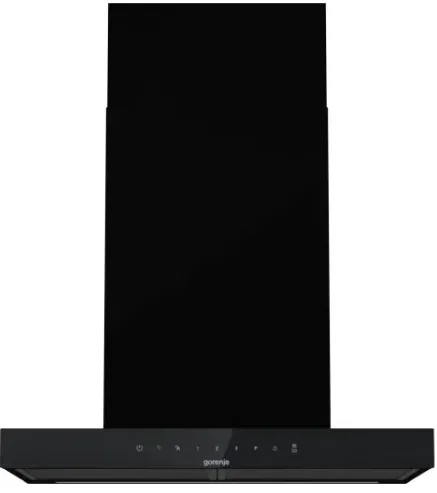 Hota perete GORENJE WHT66236B negru 469 m³/h