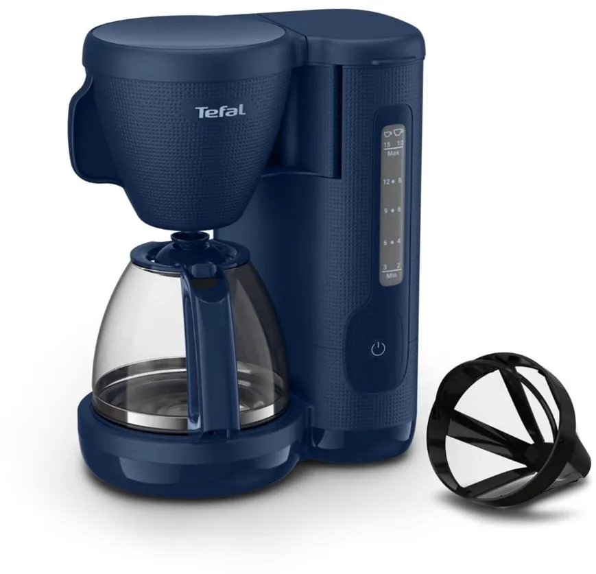 Tefal CM2M1410 Drip coffee maker 1000 W 1.25 l Navy blue