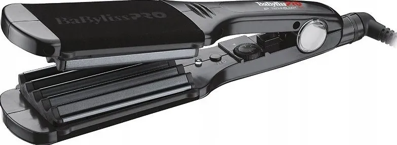 BaByliss The Crimper Texturizing iron Warm Black, Pink 70.9" (1.8 m)