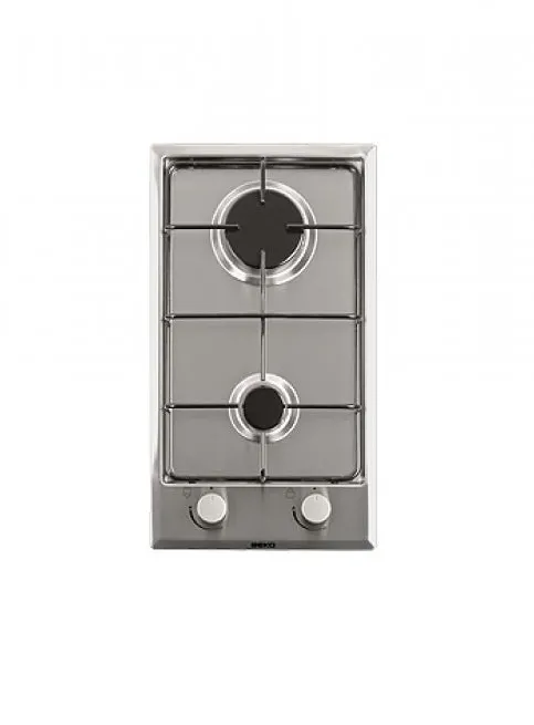 Beko HDCG 32220 SX hob Stainless steel Built-in Gas 2 zone(s)