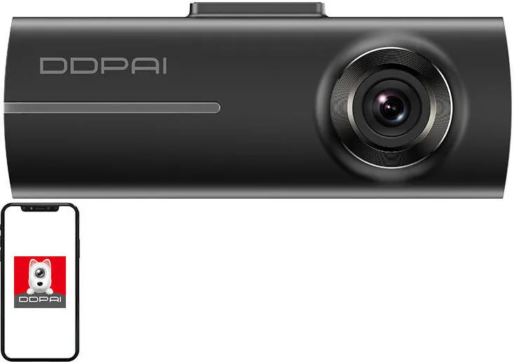 DDPAI Dual N1 video recorder 1296p@30fps +1080p