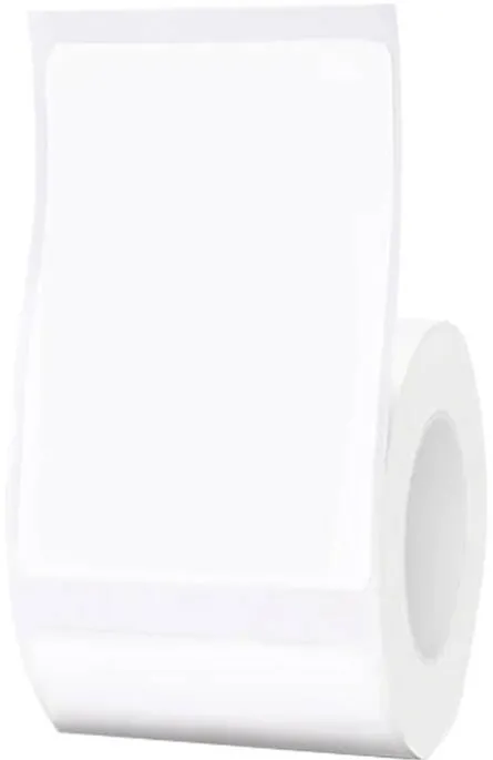 Etichete termice Niimbot autocolante 50x70 mm - 100 buc. Alb