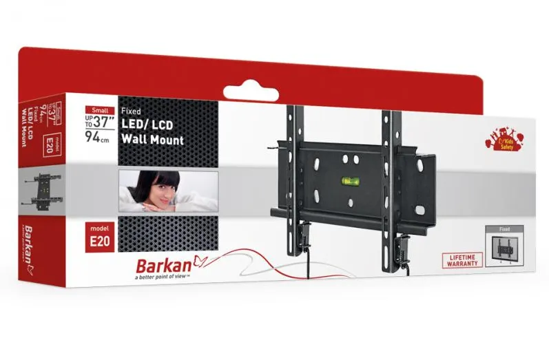 Suport TV perete Barkan fix 13-43" 40kg