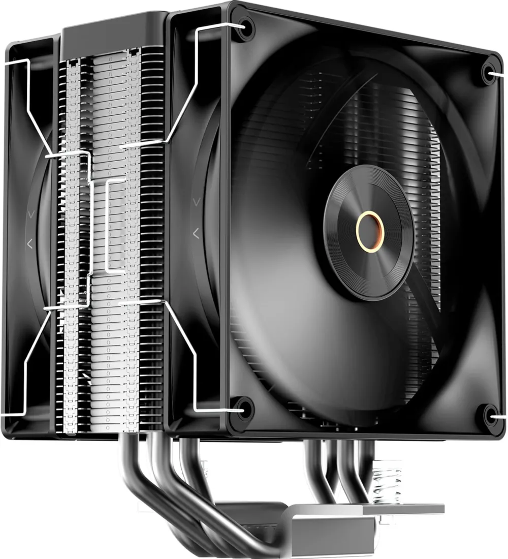 Ocypus Delta A40 Elite Dual Fan (Black, 120mm)