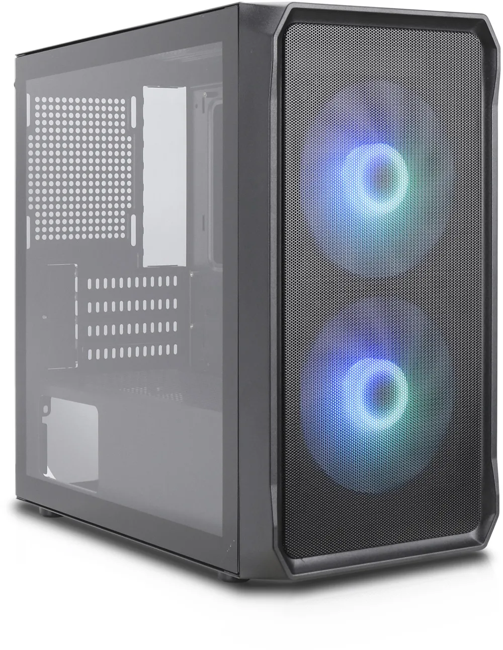 Silentware Air 10, tower case black, tempered glass