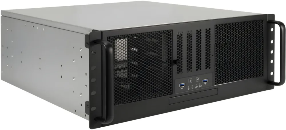 Inter-Tech 4U-47045, Rack, Server Enclosure black, 4U units
