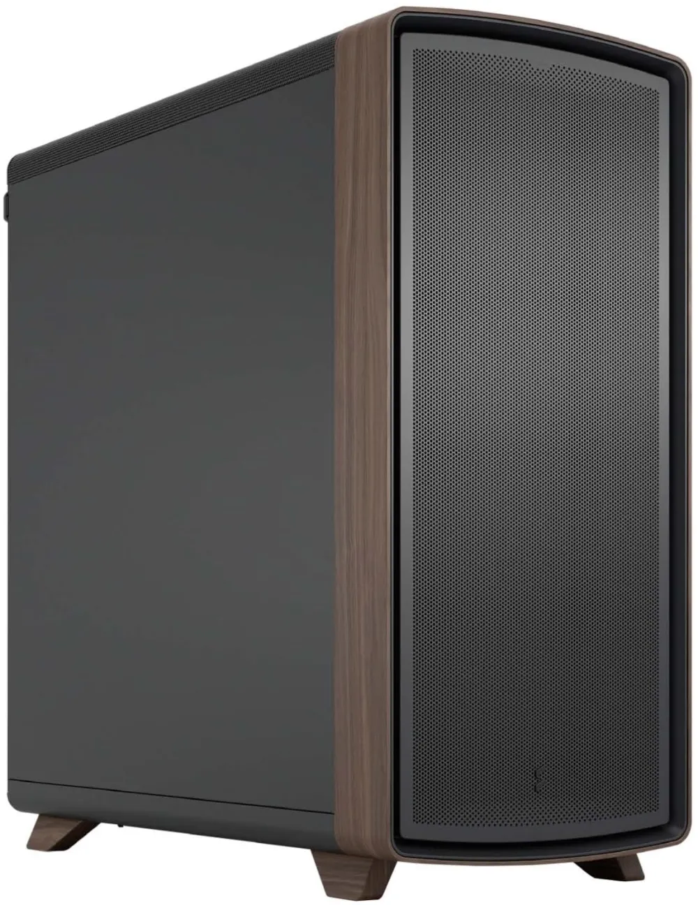 Carcasa PC Fractal Design Summit FD-C-SUM1A-03 Midi Tower panou lateral plin negru-lemn