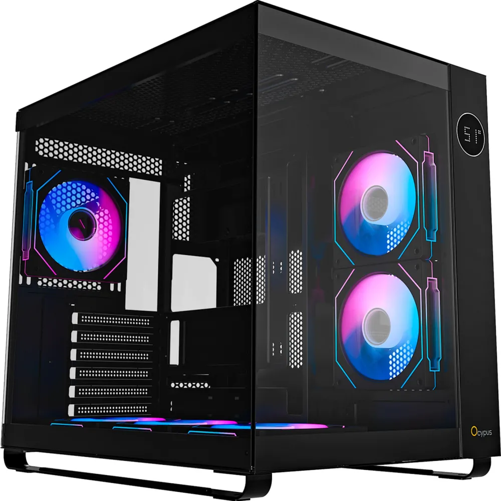 Ocypus Iota C70 ARGB (black, panoramic glass)