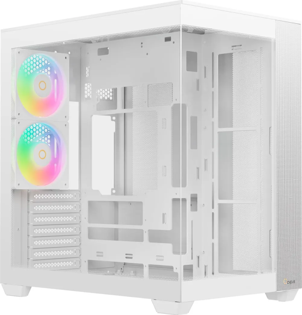 Ocypus Delta C74 ARGB (white, panoramic glass)