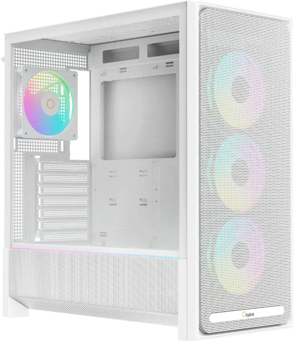 Ocypus Delta C70 ARGB (white, panoramic glass)