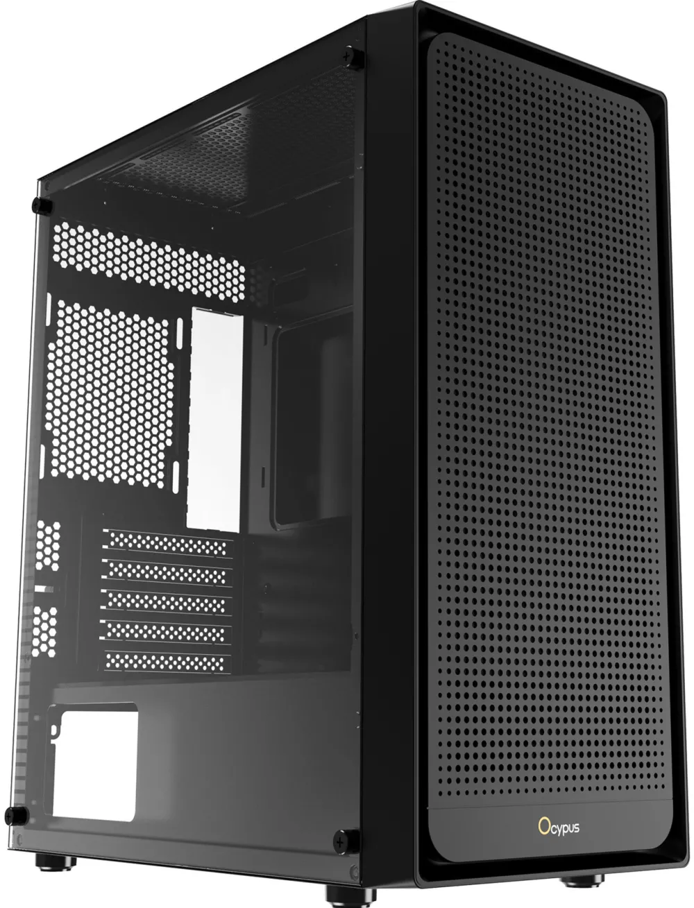 Ocypus Gamma C50 (black, tempered glass)