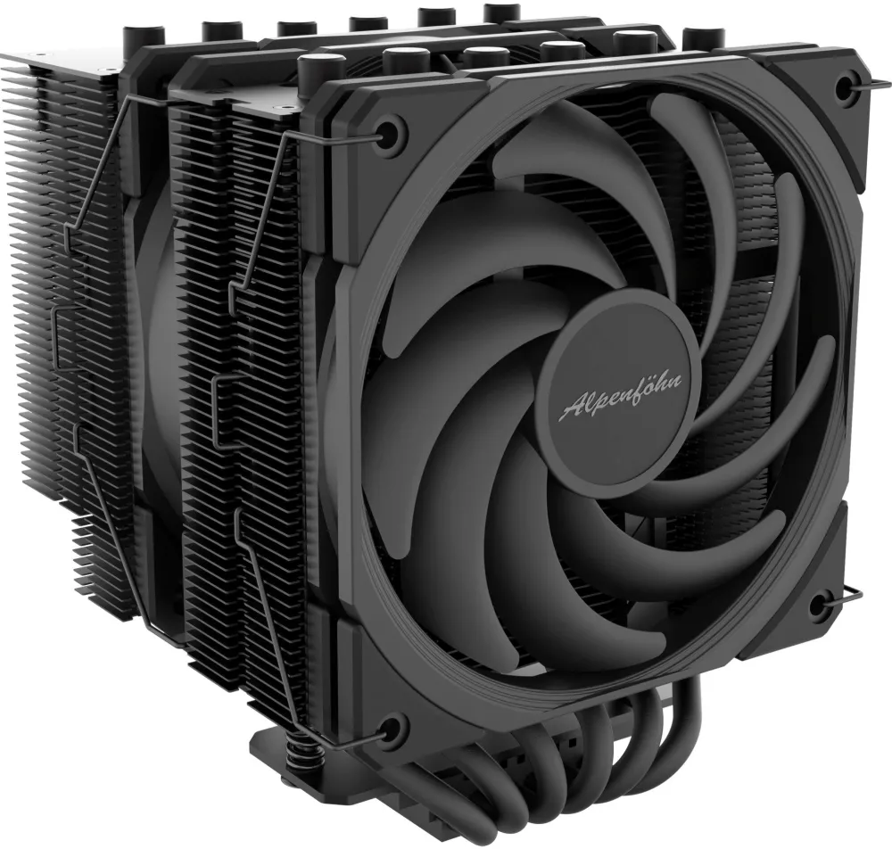 Alpenföhn Brocken 4 Max, CPU cooler (black (matt))