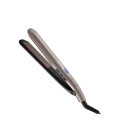 Remington S7970 Wet 2 Straight PRO Hair Straightener, Pink/Gold