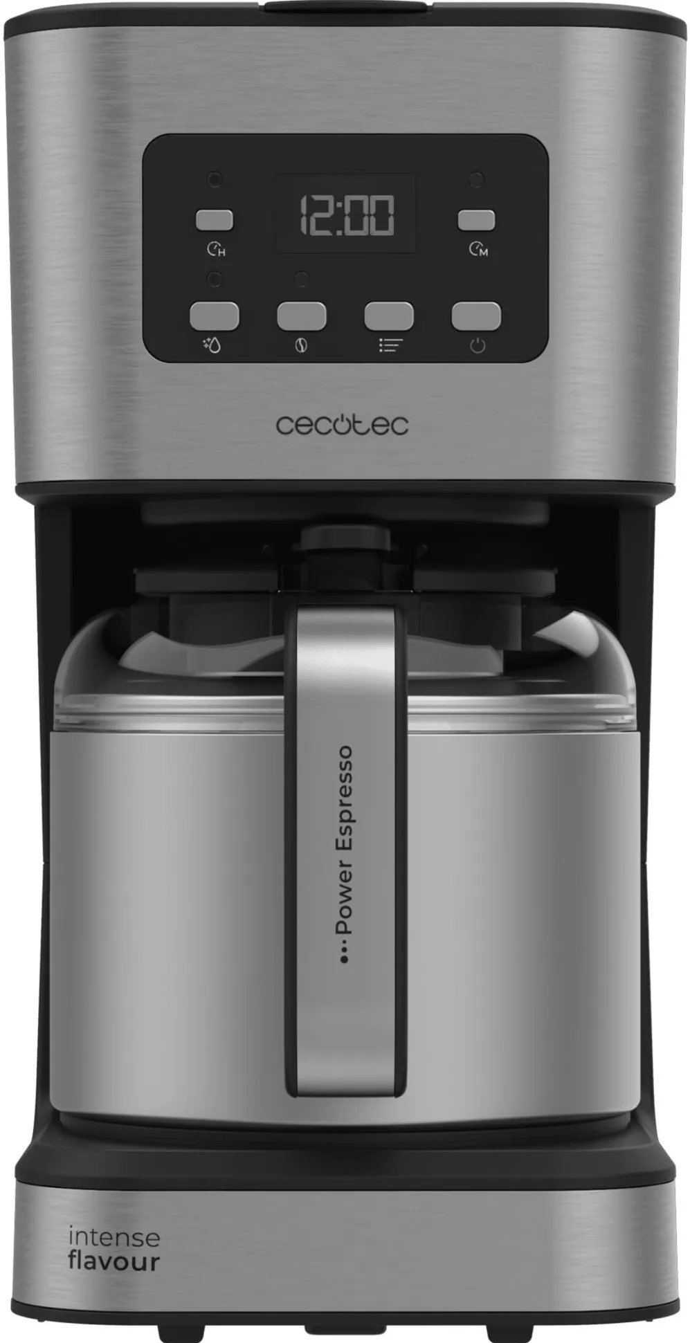 Cecotec Coffee 66 Drop & Thermo Time (stainless steel/black, 950 watts)