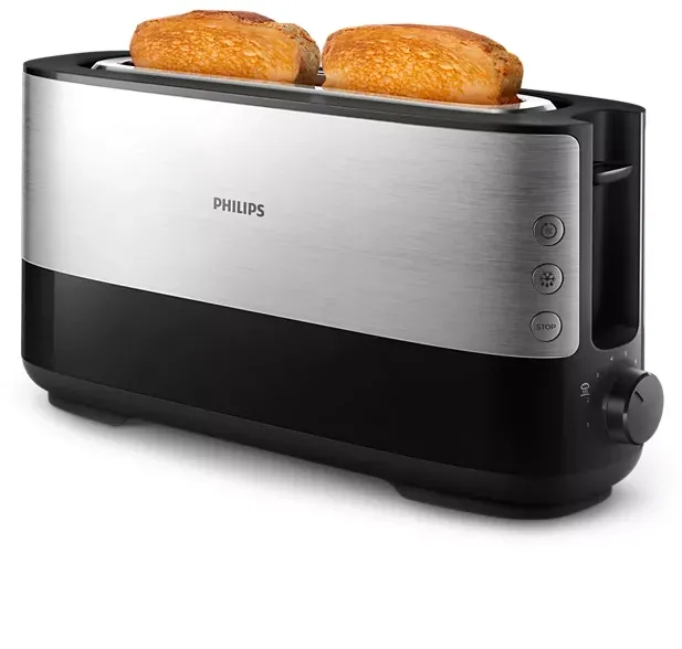 Prajitor de paine Philips HD2692/90 Viva Collection gri negru