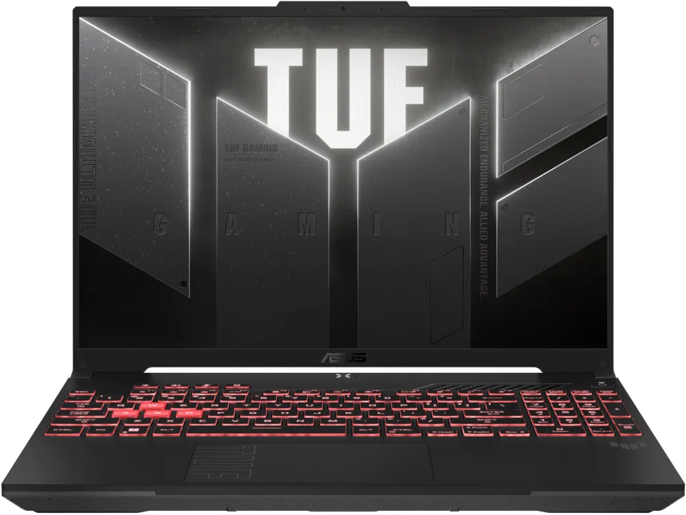 Laptop Gaming ASUS TUF A16 FA607NUQ cu procesor AMD Ryzen™ 7 170 pana la 4.75GHz, 16'', Full HD+, WUXGA, 144Hz, IPS, 16GB DDR5 RAM, 512GB SSD, NVIDIA® GeForce RTX™ 4050 6GB GDDR6, No OS, Mecha Gray