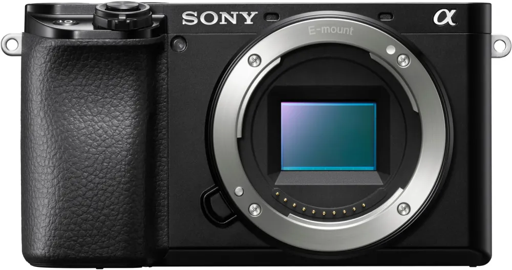 Aparat foto Mirrorless Sony Alpha A6100A, 24.2MP, 4K, Body, Negru