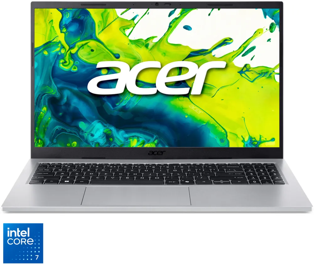 Laptop Acer Aspire Go 15 AG15-72P-74HR cu procesor Intel® Core™ 7 Processor 150U pana la 5.4Ghz,15.6" FullHD IPS, 16GB DDR4, 1TB SSD, Intel® Graphics, no OS, Silver