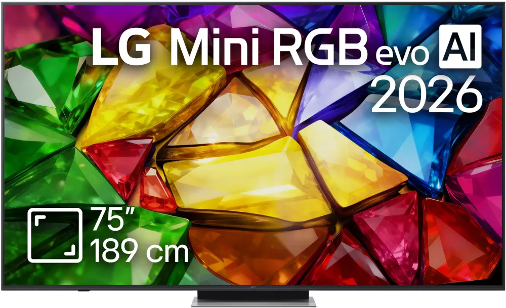 Televizor LG MiniRGB evo 75MRGB87B3B, 189 cm, Smart, 4k Ultra HD, 144 Hz, Clasa D ( Model 2026)