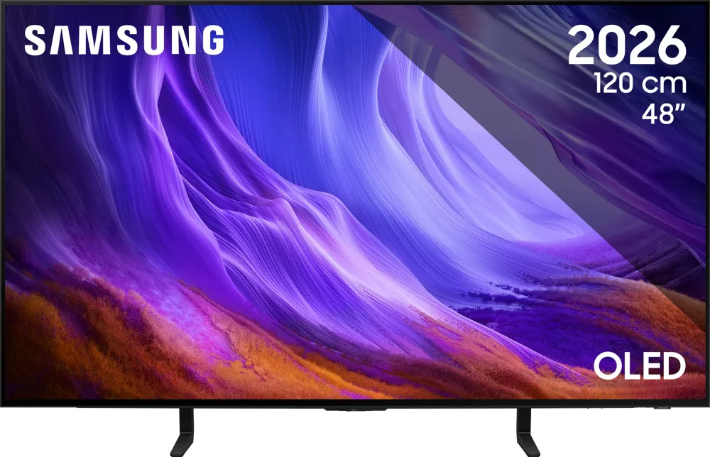 Televizor Samsung Televizor SAMSUNG OLED 48S85H, 120 cm, Smart, 4K Ultra HD, 120 Hz, Clasa G (Model 2026)