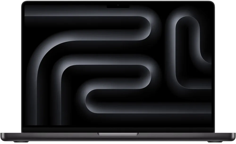 Laptop Apple MacBook Pro 14.2", cu procesor Apple M4 Max, 14 nuclee CPU si 32 nuclee GPU, 36 GB RAM, 2TB, Space Black, Tastatura internationala