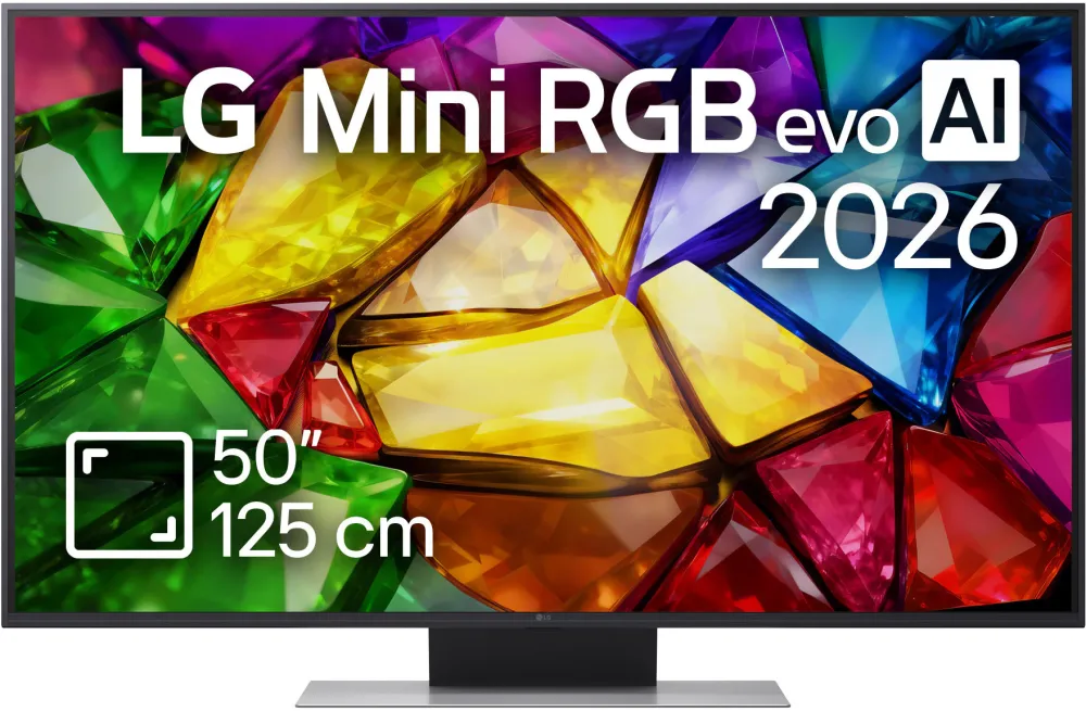 Televizor LG Micro RGB Evo 50MRGB87B3B, 126 cm, Smart, 4K Utra HD, 144 Hz, Clasa E (Model2026)