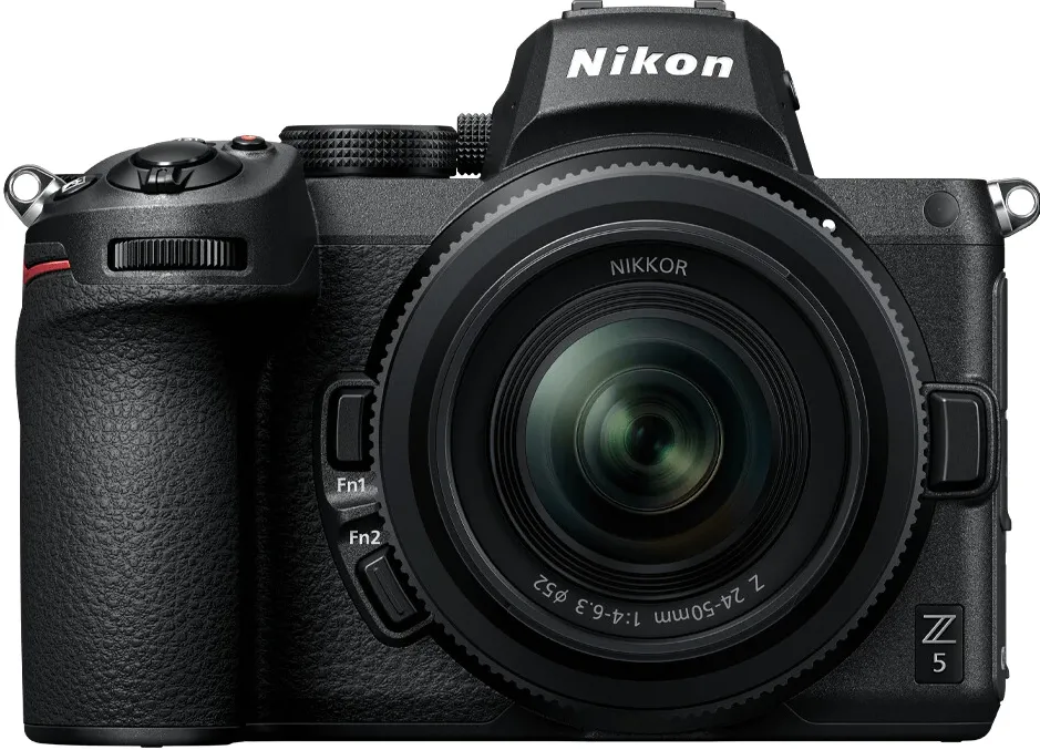 Aparat foto Mirrorless Nikon Z5, Full-Frame, 24.5 MP, 4K, Wi-Fi + Obiectiv 24-50mm, Negru