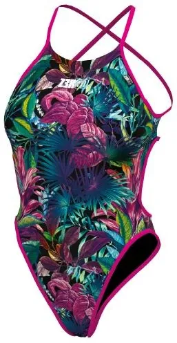 Z3R0D - costum inot intreg pentru fete - tropadelic - 13/14