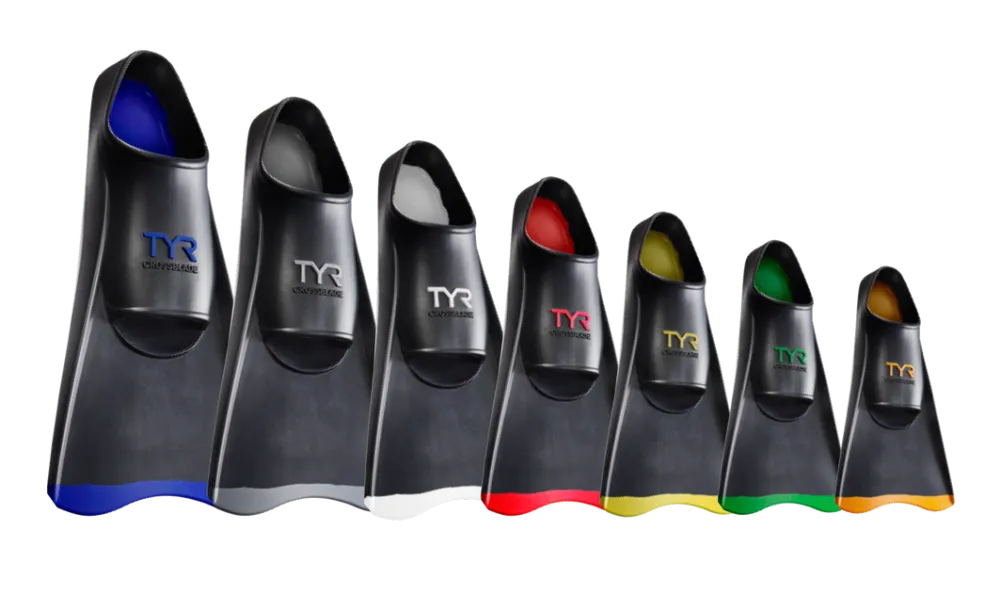 TYR - labe inot - CROSSBLADE FINS 2.0 - negru I galben - S - 38-40