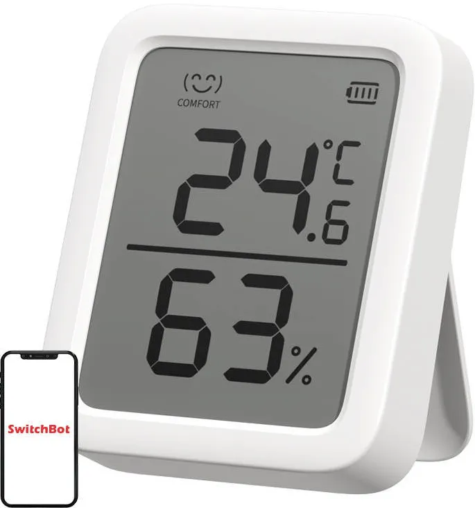 Termometru și higrometru intern Plus - SwitchBot Termometru și higrometru Plus