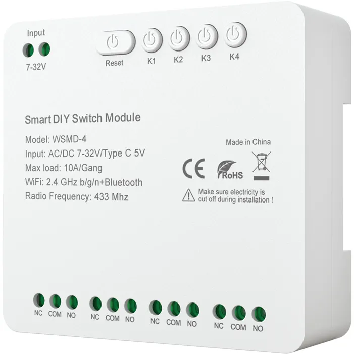 DIY Avatto WSMD-4 32V modul comutator inteligent