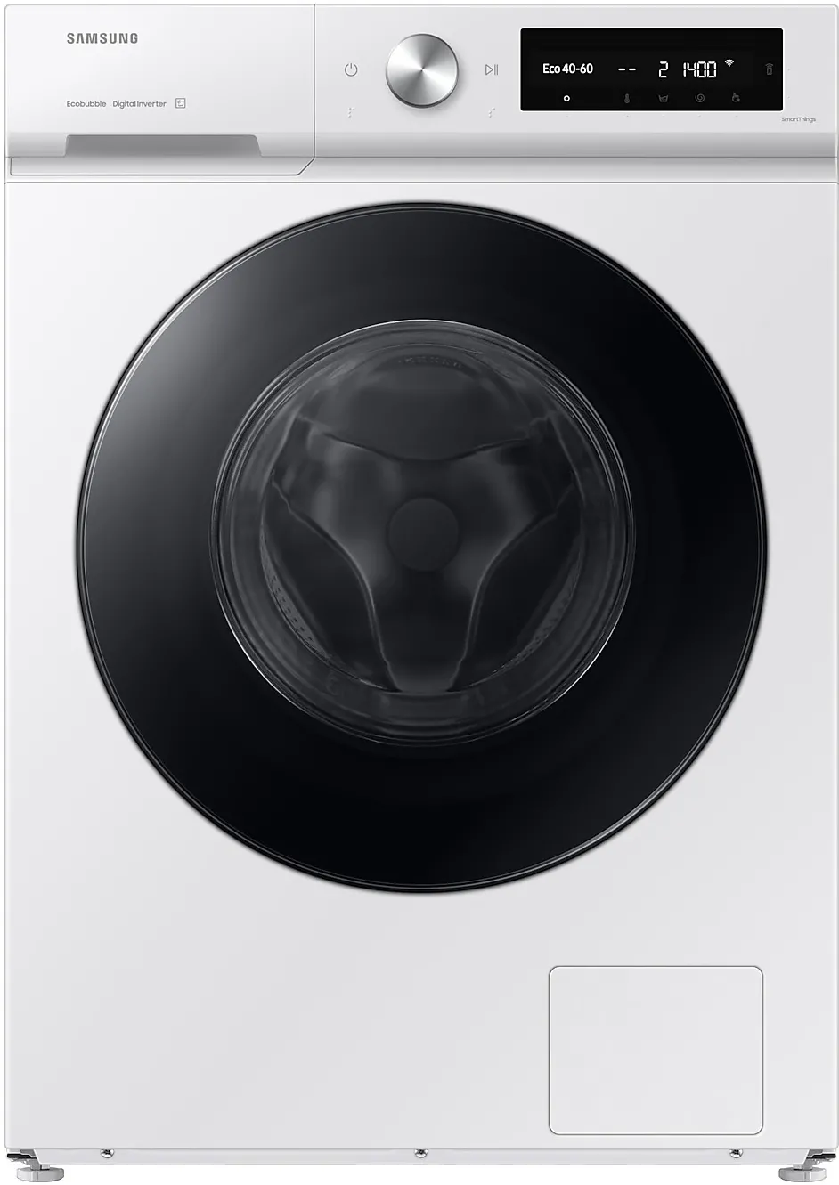 Masina de spalat rufe Samsung Bespoke AI WW11DB7B34GWU4, 11 kg, 1400 rpm, Clasa A, AI Ecobubble, SpaceMax, Super Speed 39 min, AI Control, Alb