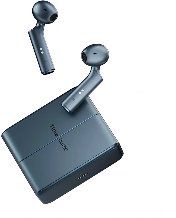 Căști intraauriculare TimeKettle W4 Plus TWS cu funcție de traducere (albastre)