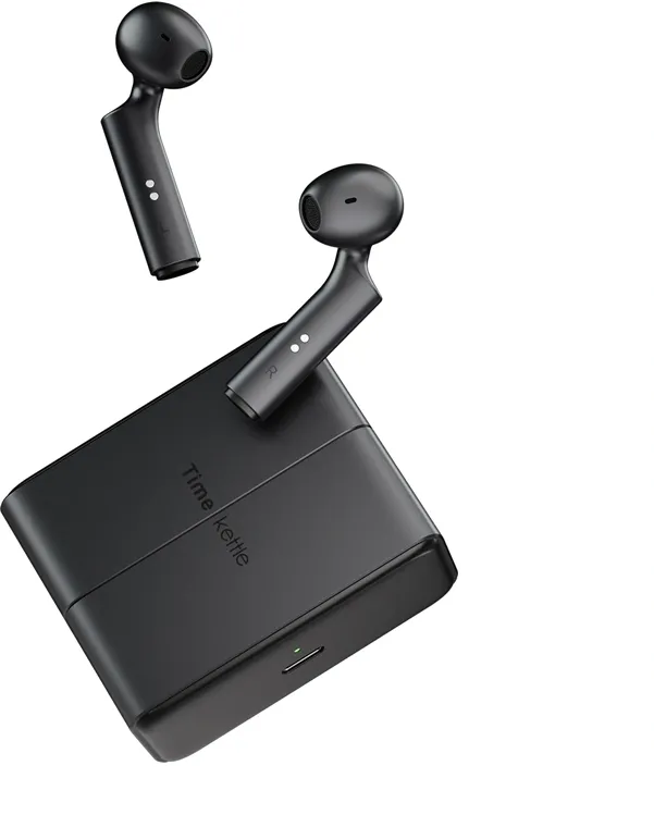 Căști intraauriculare TimeKettle W4 Plus TWS cu funcție de traducere (negru)