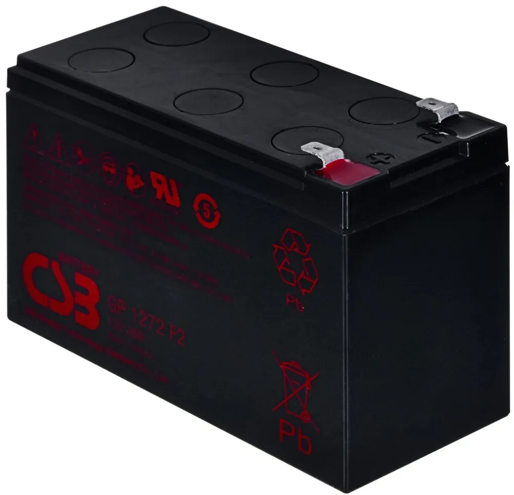 CSB GP1272F2 12V 7,2Ah battery