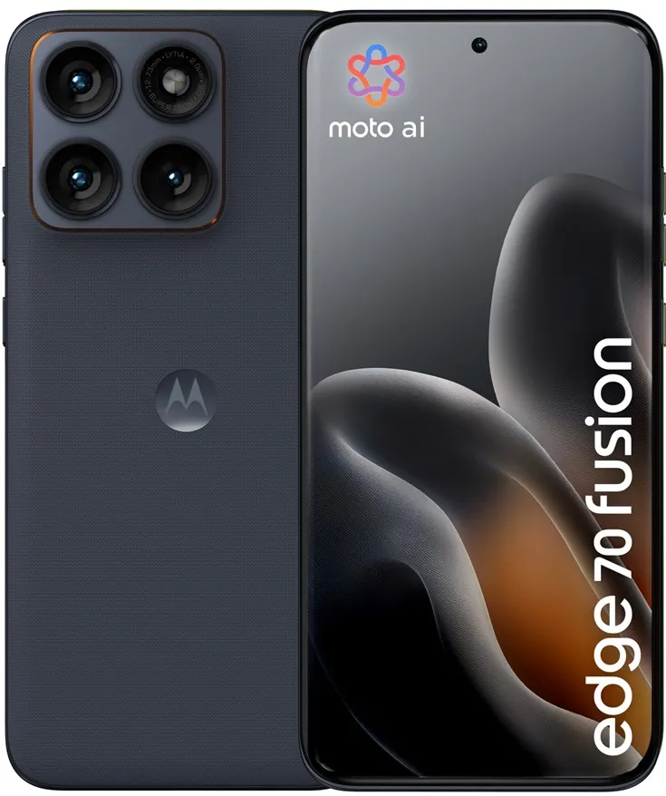 Motorola edge 70 fusion 17.2 cm (6.78") Dual SIM Android 16.0 5G USB Type-C 12 GB 256 GB 7000 mAh Black