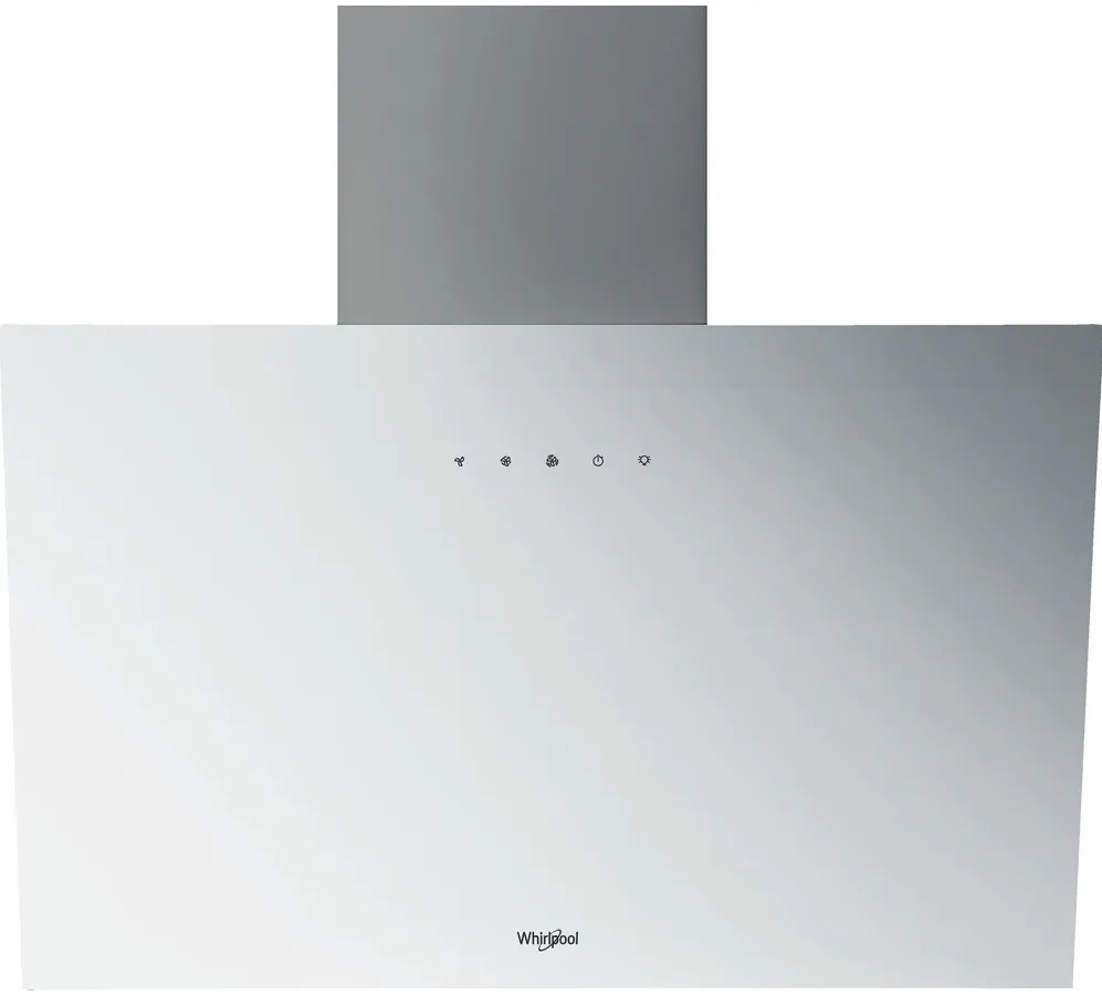 Hota incorporabila verticala Whirlpool WHVP62FLTW, Capacitate absorbtie 650 m3/h, Iluminare LED, 1 motor, Clasa A, Touch control, 60 cm, Alb