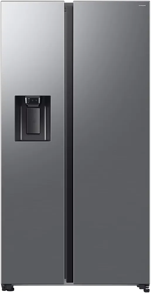 Side by side Samsung RS70F64KDTEO, 640 l, SmartThings AI Energy, Full No Frost, Mono & Metal Cooling, Dozator de apa/gheata, Compresor Digital Inverter, Clasa D, H 178.4 cm, Inox