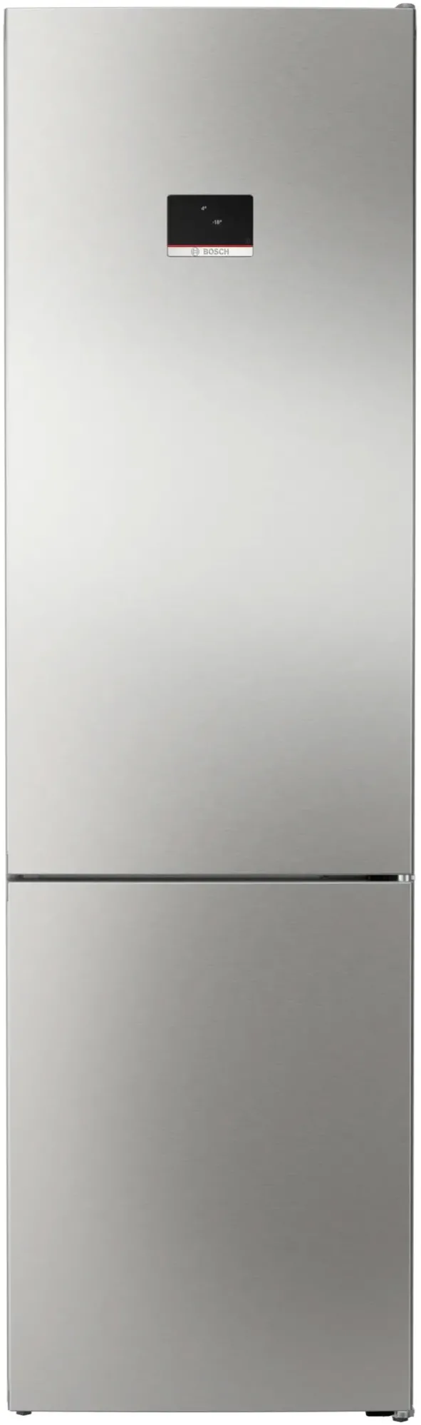 Combina frigorifica Bosch KGN394ICF, 363 l, No Frost, Clasa C, Iluminare LED, VitaFresh, Display touch control, Raft sticle, Multi Airflow, PerfectFit, H 203 cm, Inox Antiamprenta