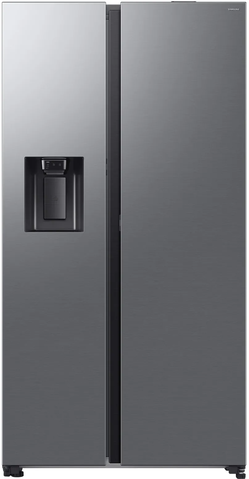Side by side Samsung RS80F67KCTEO, 634 l, SmartThings AI Energy, Full No Frost, Twin & Metal Cooling, Dozator de apa/gheata, Compresor Digital Inverter, Clasa C, H 178.4 cm, Inox
