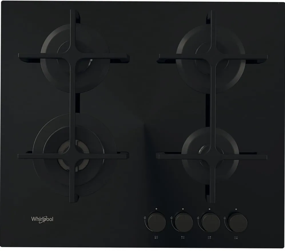 Whirlpool AKT 627/NB1 Black Built-in 59 cm Gas 4 zone(s)