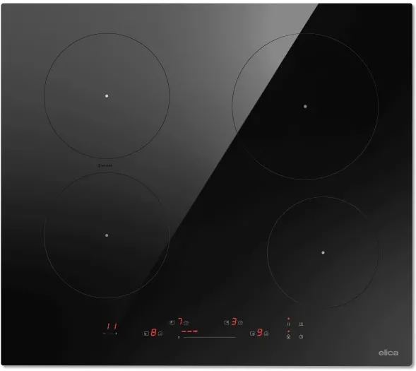 Elica Primis 604 Plus Black Built-in 60 cm Zone induction hob 4 zone(s)