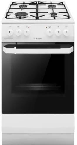 Aragaz mixt Hansa FCMW56069 4 arzatoare 50 cm alb fara capac