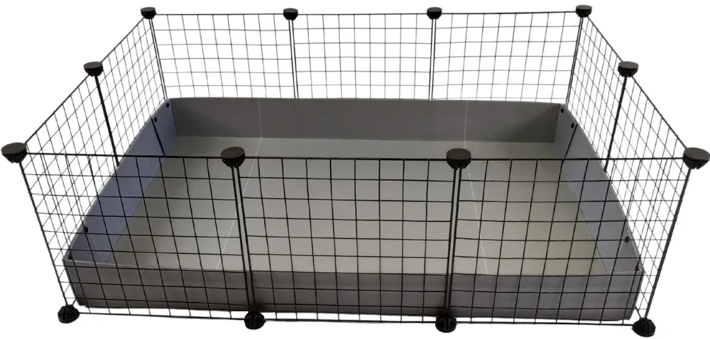 Cusca modulara C&C 3x2 110 x 75 cm gri argintiu