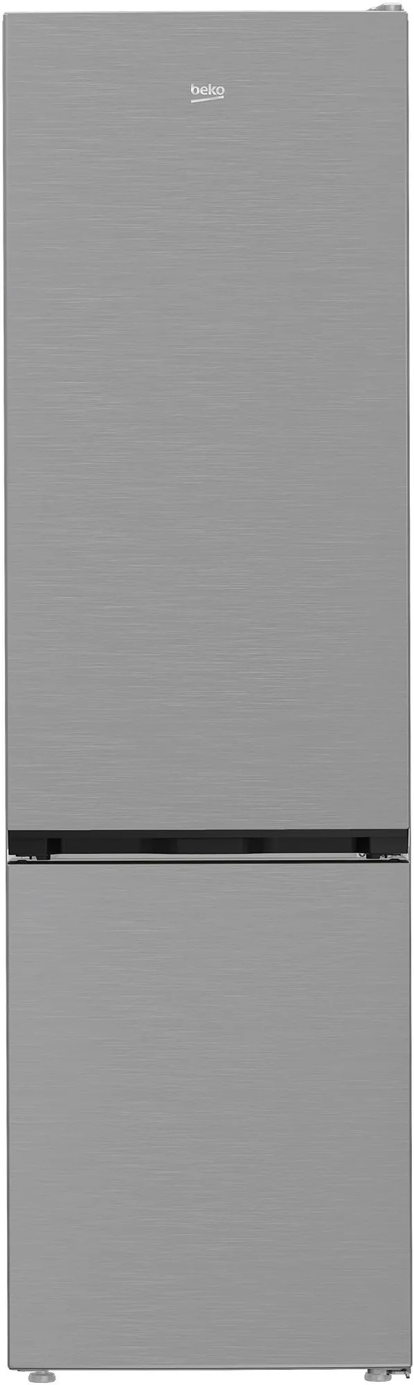 Combina frigorifica BEKO B5RCNA416HXB, No Frost, 415 l, H 203.5 cm, Clasa C, HarvestFresh, AeroFlow, inox, argintiu