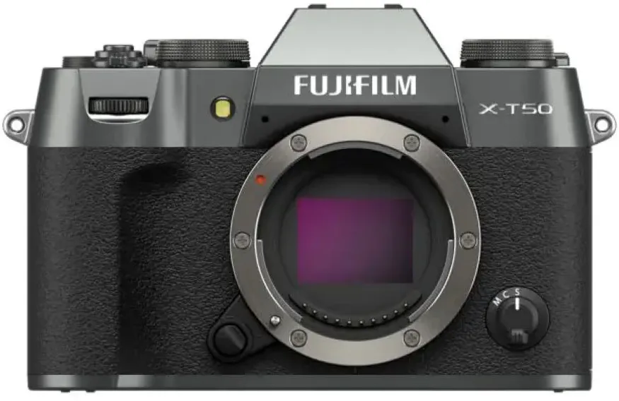 Aparat Foto Mirrorless Fujifilm X-T50, Body, 40.2 MB, Charcoal Silver